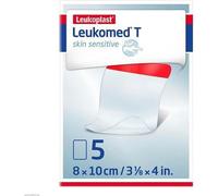 Leukomed T skin sensitive stérile 8x10 cm 5 pces