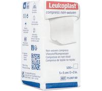 Leukoplast Compress Non-Woven Non-Stérile 5cmx5cm 100 Pièces