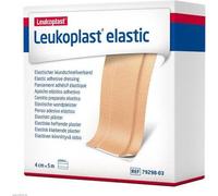 Leukoplast Elastic Pansement adhésif 4 cmx5 m Rouleau 1 pc