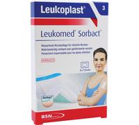 Leukoplast Leukomed Sorbact Pansement Imperméable 5x7,2cm Pièces 3