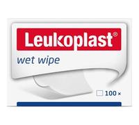 Leukoplast Lot de 100 lingettes humides emballées individuellement