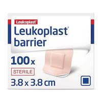 Leukoplast Lot de 100 pansements étanches Barrier 3,8 x 3,8 cm