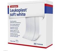 Leukoplast soft white pansement 4 cmx5 m rouleau 1 pc