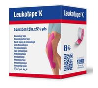 ( 1067 ) BSN MEDICAL BSN Medical LEUKOTAPE K Rose 5 cm x 5 m