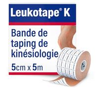 Leukotape K Neuro Muscular Tecnical Bandage Vnm beige 5 Cm X 5 Cm X 5 C