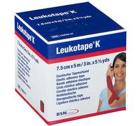 Leukotape K Rouge 7,5cm x 5m Bandage(S) 1 pc(s)