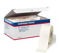 LeukoTape Ruban adhésif 3,75 cm x 10 m – Lot de 3 – Beiersdorf