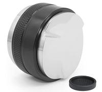 LEUOVE Distributeur de café et tamper 53 mm double tête Outil de nivellement de café 2 en 1 Outil de distribution d'expresso et de presse Compatible avec les porte-filtres Sage Portafilters