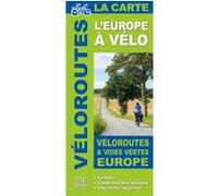 L'Europe à vélo, la carte Collectif (Auteur)