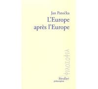 L'Europe après l'Europe - Jan Patocka - Verdier - broché - Essai