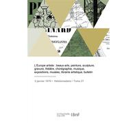 L'Europe artiste - Charles Desolme - Hachette Bnf - broché - Livre