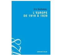 L'Europe de 1919 à 1939 - Eric Bonhomme - Armand Colin - broché - Etude