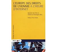 L'europe Des Droits De L'homme À L'heure D'internet