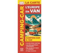 L'Europe en van & camping-car, la carte Collectif (Auteur)
