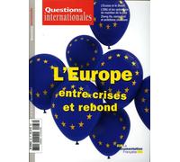 L'Europe, entre crises et rebond - La Documentation Française - Documentation Francaise - broché - Revue