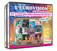 L'eurovision En Français : Les 100 Plus Belles Chansons Du Concours 1956 - 2016 (Coffret 4 Cd)