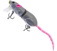 Leurre Articulé Souris 8 cm 15 g - Rat Pêche du Brochet, Silure, Black Bass, Carnassiers, Eau Douce