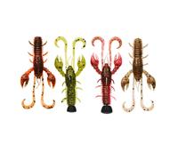 Leurre Berkley Ned Fishing (x4) Rouge 7 cm