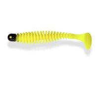 Leurre Black Cat Shad Worm Jaune 17 cm