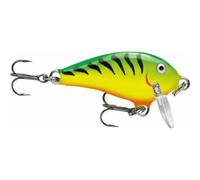Leurre coulant Rapala mini fat rap Jaune 3 cm