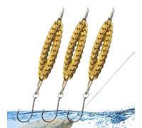 Leurre Cuillère 3 Pièces Appâts Métalliques Plongeants pour La Carpe avec | Design Chaîne Brillante Leurres Pêche Truite Pour Pêche Du Bord Traîne Lancer Carpe Silure Saumon Sandre