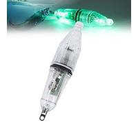 Leurre de calmar à LED, Lampe à leurre de calmar à LED piège à pêche en mer Poulpe seiche Parapluie Crochet Poisson attirant la lumière(Vert)