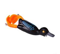 Leurre de canard de 9 cm avec poids de 11 g pour une action flottante réaliste et une attraction des poissons (D)