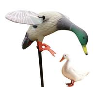 Leurre de canard Mallard Wing - Leurre de chasse flexible alimenté par piles - Mouvement électrique pour chasseurs - Chasse à la sauvagine en plein air - Attraction et installation plus rapides - 36,8