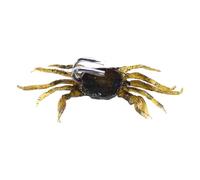 Leurre de crabe de simulation, leurres de pêche avec appâts souples de crabe avec hameçon pointu | Bon équipement de pêche qui coulera dans l'eau, design anti-accrochage, appâts réalistes pour pe