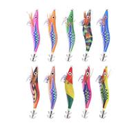 Leurre de crevettes de pêche, leurre de crevettes scintillantes | Simulation avec crochet | Modèles de pêche pré-réglés légers pour eau salée d'eau douce