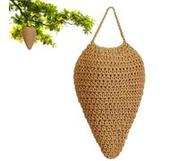 Leurre de guêpes tissé au crochet - Décoration de fausses guêpes | Faux guêpes | Répulsif de frelons pour avant-toits de porche