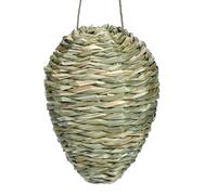 Leurre de guêpes tissé - Dissuasif à suspendre pour guêpes | Faux nid à suspendre pour guêpes frelons | Leurre | Décoration tissée à suspendre | Ruche d'abeille artificielle pour porche, terrasse