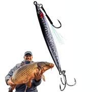 Leurre de panneau de fer, appâts de dur - appât de perche rapide | Leurre en métal de fer, appâts de petit réaliste, accessoires de feu réalistes et