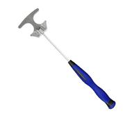 Leurre de pêche à fendre et mélanger Pelle de pêche en roche de mer Pelles Leurre de pêche Pelles Crevettes Appâts Pelle Pelle en Caoutchouc Poignée Crevette Outil en acier inoxydable