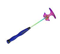 Leurre de pêche à fendre et mélanger Pelles de pêche Sea Rock Leurre Pelles Appâts Crevettes Poignée en caoutchouc Équipement de crevettes pour les amateurs