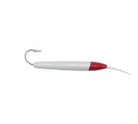 Leurre de pêche à la traîne en cèdre 15 5 cm en métal et plastique pour poissons de chasse (rouge)