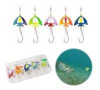 Leurre de pêche à la truite double cuillère UV actif et phosphorescent 35 g 5 cm Twister Spinner Truite Spoon Box Appât pour la pêche à la truite