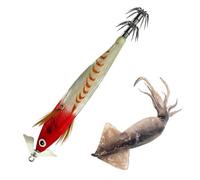 Leurre de pêche artificiel 3D lumineux avec | Plastique résistant, article d'extérieur avec aspect réaliste, équipement pour lacs, rivières, trolling, crevettes et sept