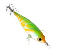 Leurre de pêche au calmar - Corps principal de 5,5 cm, fluorescent, compact pour crevettes | Excursion dans l'eau salée sur la côte, exploration du lac en cas de faible luminosité, jigger de calmar