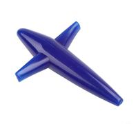 Leurre de pêche au thon pour oiseaux de 12,7 cm avec trou de gréement, chaînes de marguerites utilisables et écarteur offshore pour barres (bleu marine)
