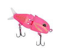 Leurre de pêche au trésor de pêche - Leurre de pêche articulé au design réaliste, idéal pour l'eau douce et l'eau salée | Appareils de pêche portables pour truite, perche, poisson à la poêle, leurre