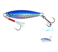 Leurre de pêche avec fixation en métal avec action de nage oscillante et double crochets pour un meilleur hameçon dans les scénarios de pêche en eau douce (7 cm 30 g 4#6066