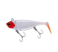 Leurre de pêche coulant en T avec tête plombée, appât Souple, Wobbler, Longue portée, Accessoires de pêche en mer, for Bar, 9,5/11 cm, 22,4/38 g, 1 pièce(K,11cm 38g)
