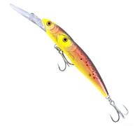 Leurre de pêche Crankbait à double tête en plastique, 83 g, appât artificiel pour eau douce et eau salée, 24 cm, multicolore (3#)