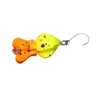 Leurre de pêche Deux sections Pêche en métal Appât dur Flottant Jigging Mer Double combat Facile à utiliser Petit crochet unique