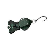 Leurre de pêche Deux sections Pêche en métal Appât dur Flottant Jigging Mer Double combat Facile à utiliser Petit crochet unique