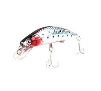 Leurre de Pêche Électrique Multi Articulé Câble USB | Plastique, Deux Hameçons Triples, Peau de Poisson Réaliste, pour Pêche en Eau Douce et Bord de Rive