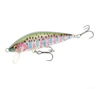 Leurre de pêche en forme de méné coulant de 65 mm avec construction ABS finition holographique et mouvement naturel de la surface pour achigan truite (B)