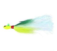 Leurre de pêche en mer avec moustaches pour sandre et bar en plastique coloré en jaune, bleu, vert, blanc, rose, rouge, 7 g, 10 g, 14 g, 21 g au choix (7 g vert)
