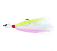 Leurre de pêche en mer Whiskered pour sandre et bar - Leurre en plastique durable avec tête plombée lestée - Plusieurs couleurs disponibles : jaune, bleu, vert, blanc, rose, rouge, tailles 7 g, 10 g